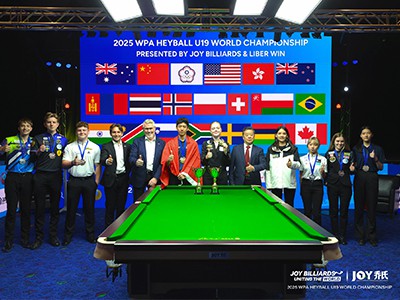 A WPA Heyball U19 világbajnokság 2025🏆🎉 diadalmas következtetése